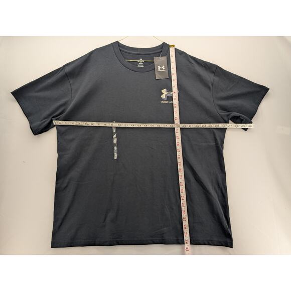 NWT Under Armour UA Heavyweight Men's Short Sleeve in Black size XL - Picture 7 of 7
